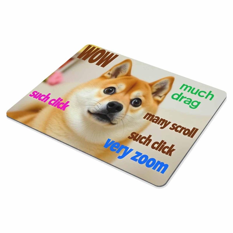 Smooffly Funny Doge Mousepad Rectangle Shape - Image 3